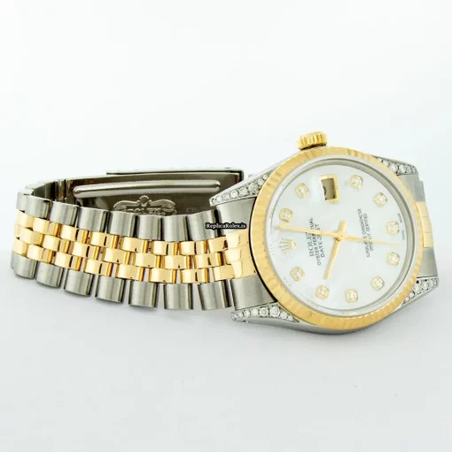 Aaa Replica Rolex Datejust 16013 Caliber 3035 Automatic Movement 36mm Gold/steel Case Mens/unisex Watch - Image 4
