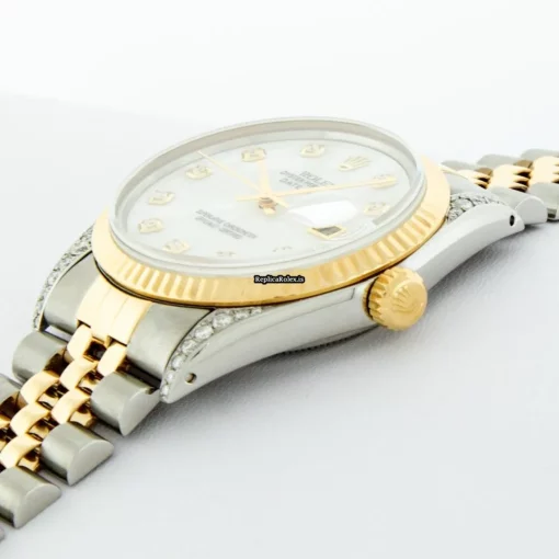 Aaa Replica Rolex Datejust 16013 Caliber 3035 Automatic Movement 36mm Gold/steel Case Mens/unisex Watch - Image 5