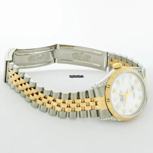 Aaa Replica Rolex Datejust 16013 Caliber 3035 Automatic Movement 36mm Gold/steel Case Mens/unisex Watch - Image 7