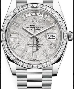 Marvellous Replica Rolex Day-date 40 228396tbr Caliber 3255 Automatic Movement 40x48mm Platinum Case Mens/unisex Watch
