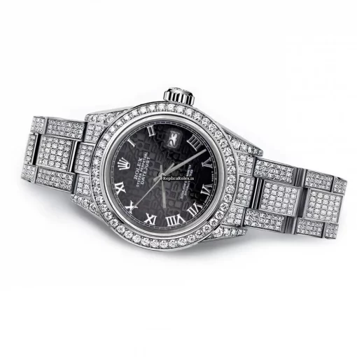 Wonderful Fake Rolex Lady-datejust 68274 Automatic Movement 31mm Steel Case Womens Watch - Image 2