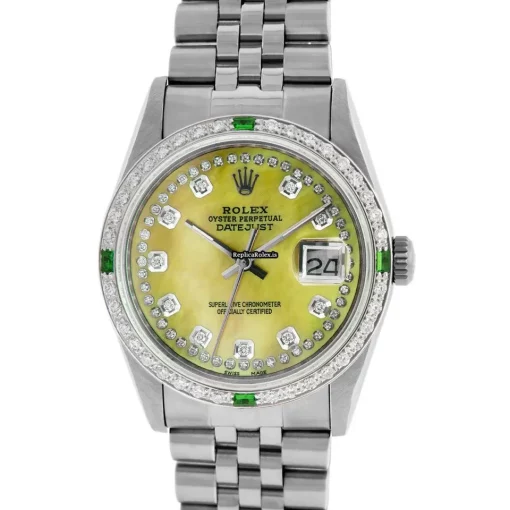 Perfect Replica Rolex Datejust Caliber 3035 Automatic Movement 36mm Steel Case Mens/unisex Watch - Image 2