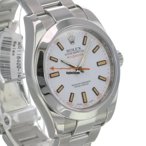 Lovely Copy Rolex Milgauss 116400 Caliber 3131 Automatic Movement 40mm Steel Case Mens/unisex Watch - Image 2