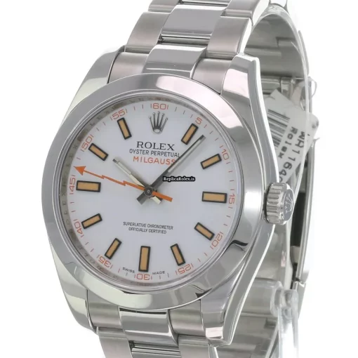 Lovely Copy Rolex Milgauss 116400 Caliber 3131 Automatic Movement 40mm Steel Case Mens/unisex Watch - Image 3