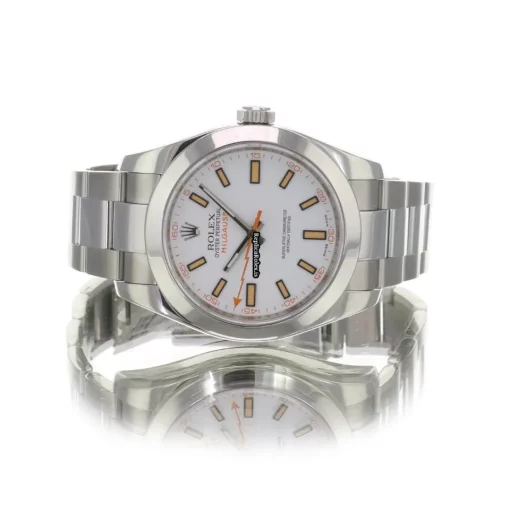 Lovely Copy Rolex Milgauss 116400 Caliber 3131 Automatic Movement 40mm Steel Case Mens/unisex Watch - Image 7