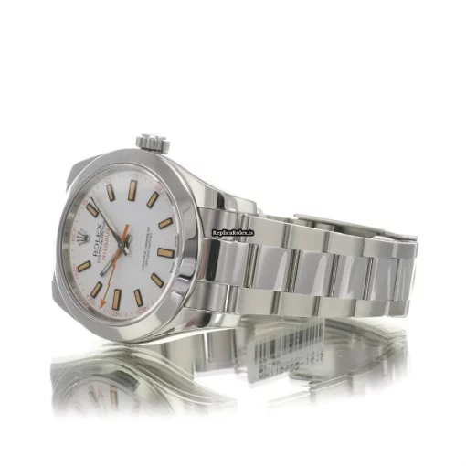 Lovely Copy Rolex Milgauss 116400 Caliber 3131 Automatic Movement 40mm Steel Case Mens/unisex Watch - Image 8