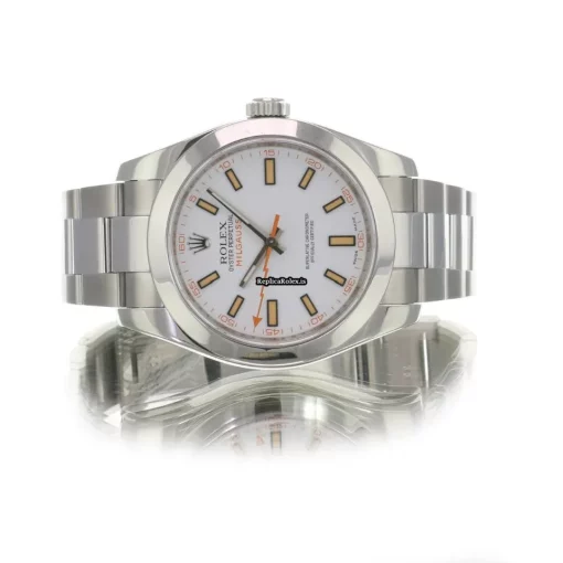 Lovely Copy Rolex Milgauss 116400 Caliber 3131 Automatic Movement 40mm Steel Case Mens/unisex Watch - Image 9