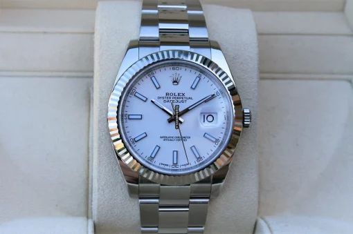 Trustworthy Replica Rolex Datejust 126334 Automatic Movement 41mm Gold/steel Case Mens/unisex Watch - Image 6