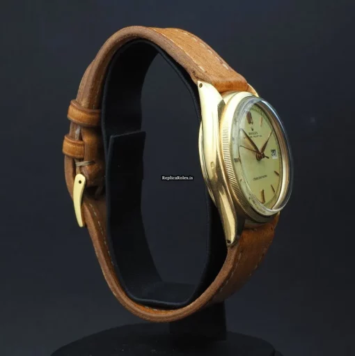 Design Fake Rolex Datejust 4467 Automatic Movement 36mm Yellow Gold Case Mens/unisex Watch - Image 2
