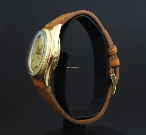 Design Fake Rolex Datejust 4467 Automatic Movement 36mm Yellow Gold Case Mens/unisex Watch - Image 3