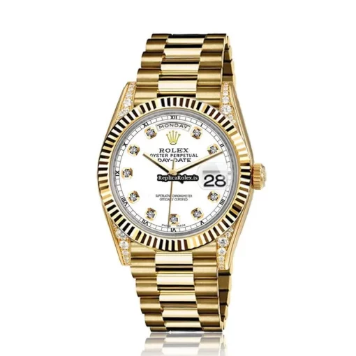 Good Replicas Rolex Day-date 36 18038 Automatic Movement Mens/unisex Watch - Image 2