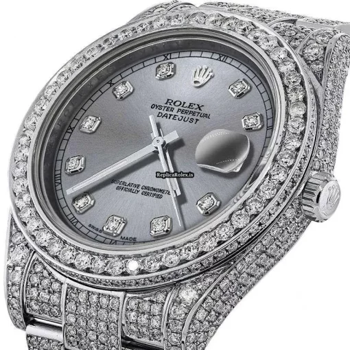 High-end Fake Rolex Datejust II 116300 Automatic Movement 41mm Steel Case Mens/unisex Watch - Image 2