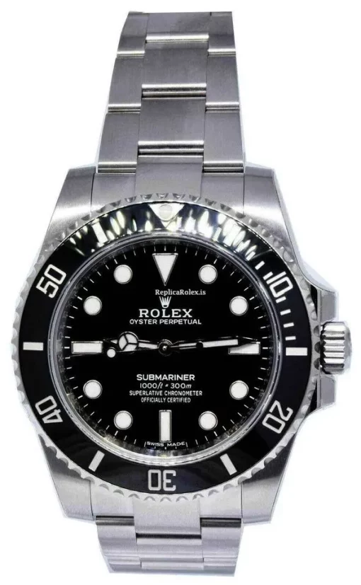 Marvellous Copy Rolex Submariner (no Date) 114060 Automatic Movement 40mm Steel Case Watch - Image 2