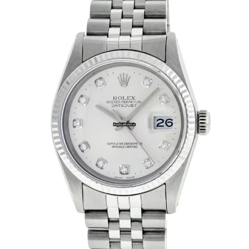 Recommend Replica Rolex Datejust 16014 Caliber 3035 Automatic Movement 36mm Steel Case Mens/unisex Watch - Image 2
