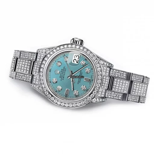 Good Clone Rolex Lady-datejust 68274 Automatic Movement 31mm Steel Case Womens Watch - Image 2