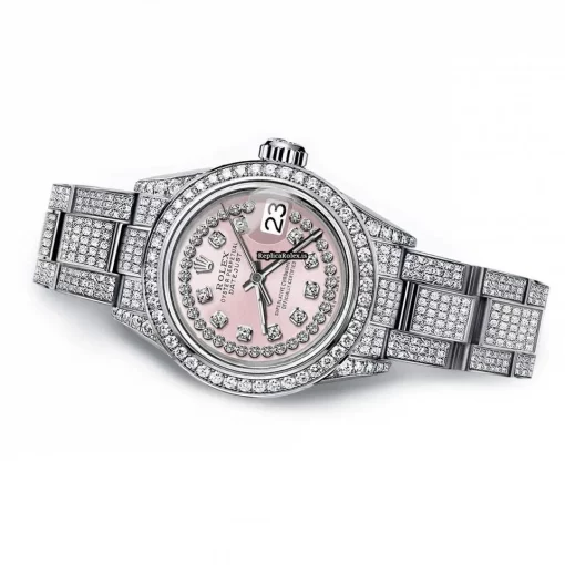 Swiss Replica Rolex Datejust 16030 Automatic Movement 36mm Steel Case Mens/unisex Watch - Image 2