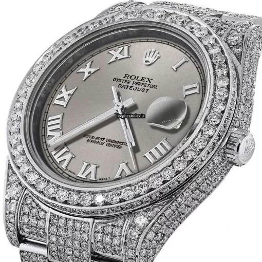 Trustworthy Replica Rolex Datejust II 116300 Automatic Movement 41mm Steel Case Mens/unisex Watch - Image 2