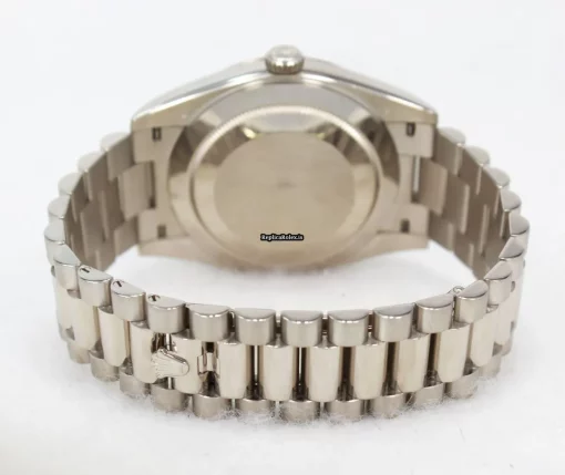 Lovely Fake Rolex Day-date 40 228239 Caliber 3255 Automatic Movement 40mm White Gold Case Watch - Image 12
