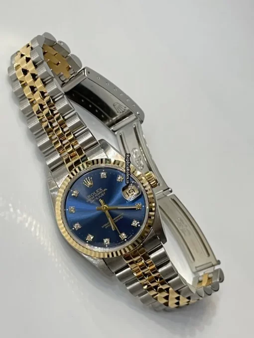 Inexpensive Replica Rolex Lady-datejust 68273 Caliber 2135 Automatic Movement 31mm Gold/steel Case Womens Watch - Image 4