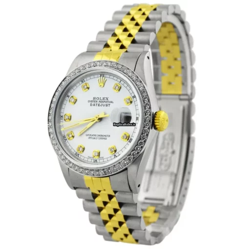 Wholesale Copies Rolex Datejust 16013 Caliber 3035 Automatic Movement 36mm Gold/steel Case Mens/unisex Watch - Image 2