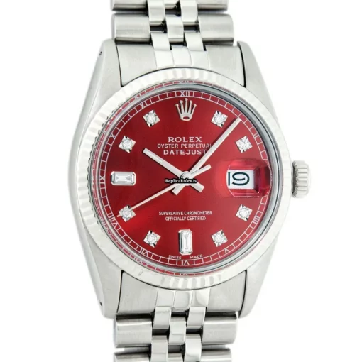 Luxury Fakes Rolex Datejust 16014 Caliber 3035 Automatic Movement 36mm Steel Case Mens/unisex Watch