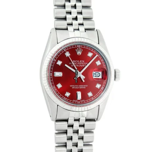 Luxury Fakes Rolex Datejust 16014 Caliber 3035 Automatic Movement 36mm Steel Case Mens/unisex Watch - Image 2