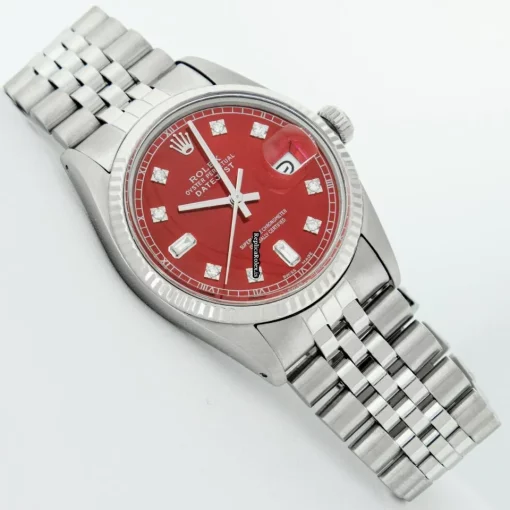 Luxury Fakes Rolex Datejust 16014 Caliber 3035 Automatic Movement 36mm Steel Case Mens/unisex Watch - Image 3