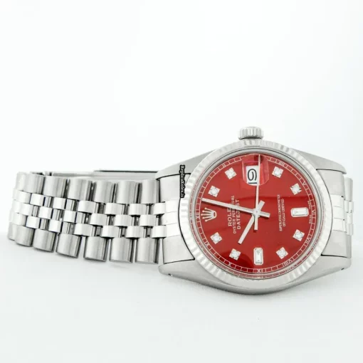 Luxury Fakes Rolex Datejust 16014 Caliber 3035 Automatic Movement 36mm Steel Case Mens/unisex Watch - Image 4