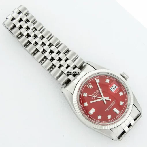 Luxury Fakes Rolex Datejust 16014 Caliber 3035 Automatic Movement 36mm Steel Case Mens/unisex Watch - Image 7