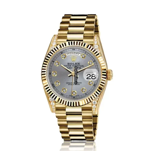 Distinctive Fake Rolex Day-date 36 18038 Automatic Movement Mens/unisex Watch - Image 2