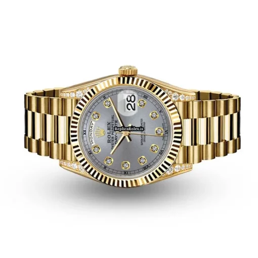 Distinctive Fake Rolex Day-date 36 18038 Automatic Movement Mens/unisex Watch - Image 5