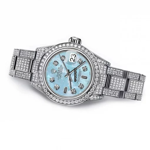 Fabulous Fakes Rolex Datejust 16030 Automatic Movement 36mm Steel Case Mens/unisex Watch - Image 2