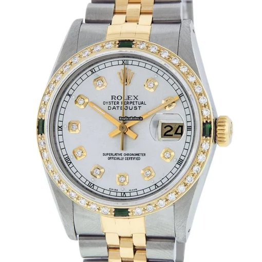 Defect Replica Rolex Datejust 16013 Caliber 3035 Automatic Movement 36mm Gold/steel Case Mens/unisex Watch