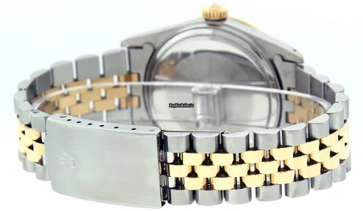 Defect Replica Rolex Datejust 16013 Caliber 3035 Automatic Movement 36mm Gold/steel Case Mens/unisex Watch - Image 4
