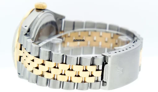 Defect Replica Rolex Datejust 16013 Caliber 3035 Automatic Movement 36mm Gold/steel Case Mens/unisex Watch - Image 6