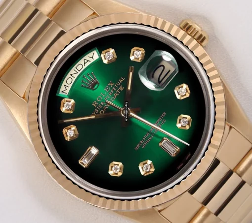 1:1 Replica Rolex Day-date 36 18238 Automatic Movement 36mm Yellow Gold Case Mens/unisex Watch