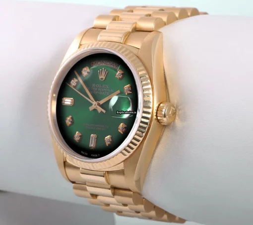 1:1 Replica Rolex Day-date 36 18238 Automatic Movement 36mm Yellow Gold Case Mens/unisex Watch - Image 2