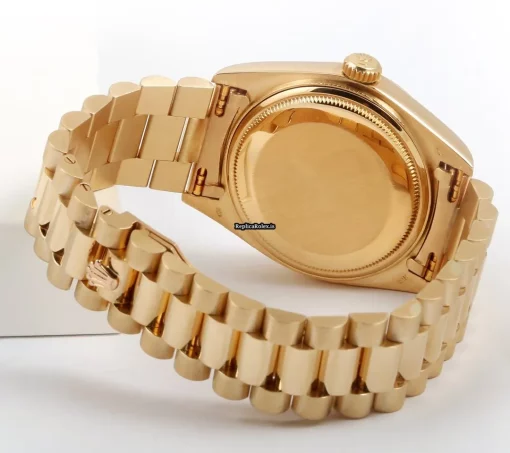 1:1 Replica Rolex Day-date 36 18238 Automatic Movement 36mm Yellow Gold Case Mens/unisex Watch - Image 5
