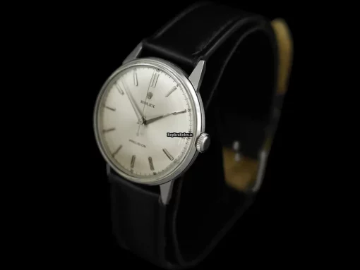 Well Made Fake Rolex Oyster Precision 7893 35x40mm Steel Case Mens/unisex Watch - Image 3