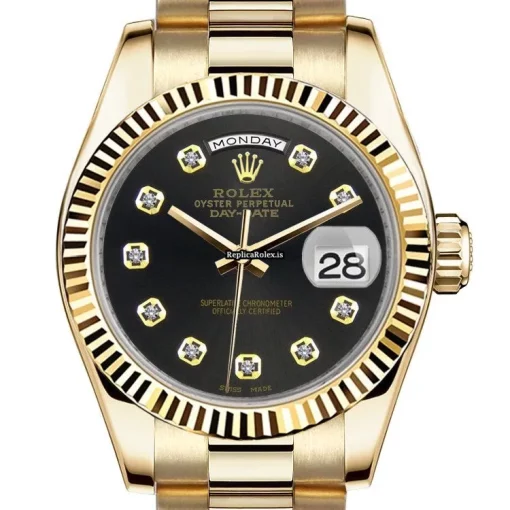 Ideal Replicas Rolex Day-date 36 18038 Automatic Movement Mens/unisex Watch