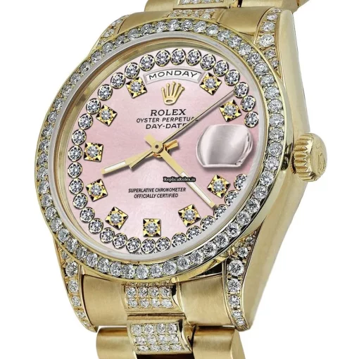 Perfect Fake Rolex Day-date 36 18038 Automatic Movement Mens/unisex Watch - Image 5