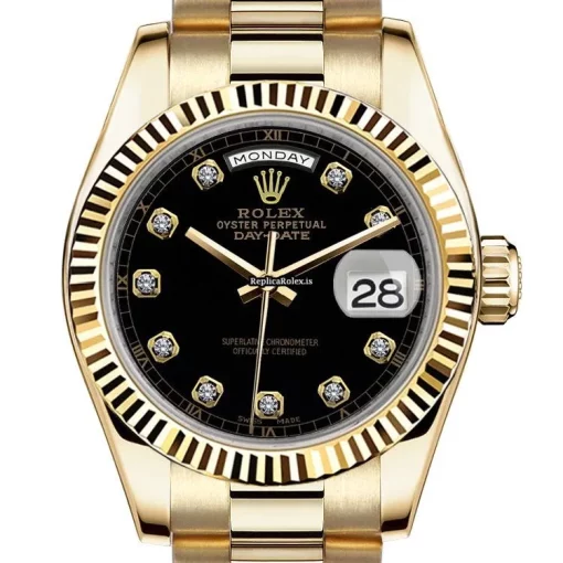 Fantastic Copies Rolex Day-date 36 18038 Automatic Movement Mens/unisex Watch