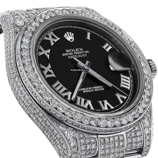 Swiss Fake Rolex Datejust II 116300 Automatic Movement 41mm Steel Case Mens/unisex Watch - Image 3