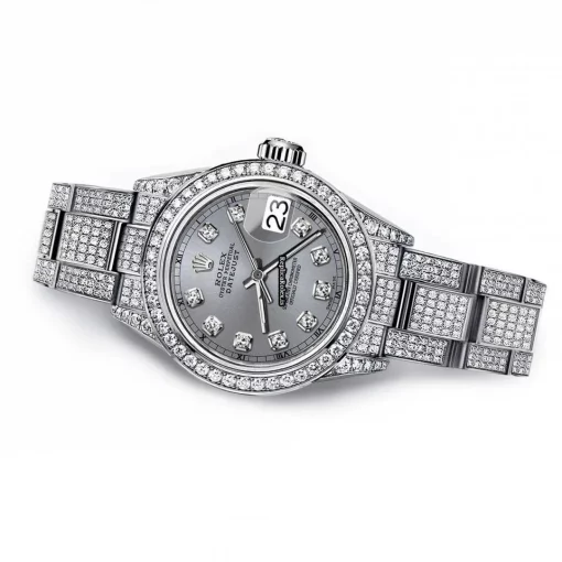 Inexpensive Fake Rolex Lady-datejust 68274 Automatic Movement 31mm Steel Case Womens Watch - Image 2