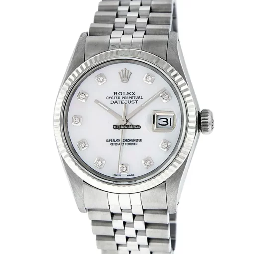Stylish Replica Rolex Datejust 16014 Caliber 3035 Automatic Movement 36mm Steel Case Mens/unisex Watch - Image 2
