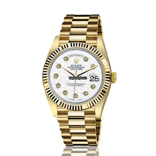 Durable Replica Rolex Day-date 36 18038 Automatic Movement Mens/unisex Watch - Image 2