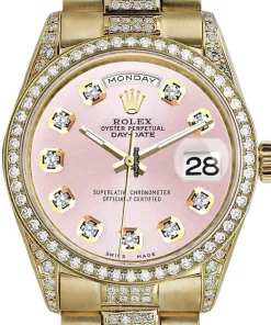 Terrific Imitation Rolex Day-date 36 18038 Automatic Movement Mens/unisex Watch
