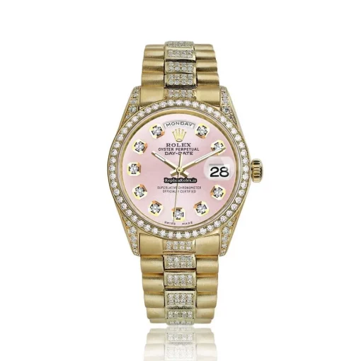 Terrific Imitation Rolex Day-date 36 18038 Automatic Movement Mens/unisex Watch - Image 2