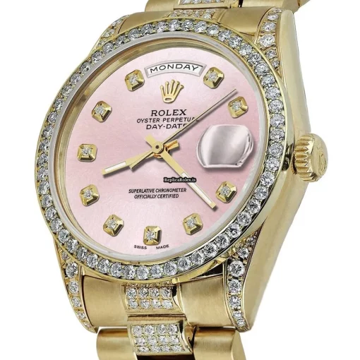 Terrific Imitation Rolex Day-date 36 18038 Automatic Movement Mens/unisex Watch - Image 5