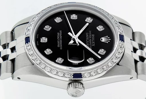Appealing Fake Rolex Datejust 16014 Caliber 3035 Automatic Movement 36mm Steel Case Mens/unisex Watch - Image 9